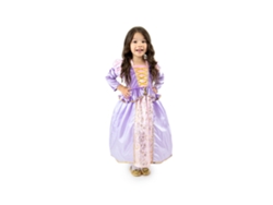 Vestido de Rapunzel de Pequeñas Aventuras para Niños - Disfraz de Princesa Clásica