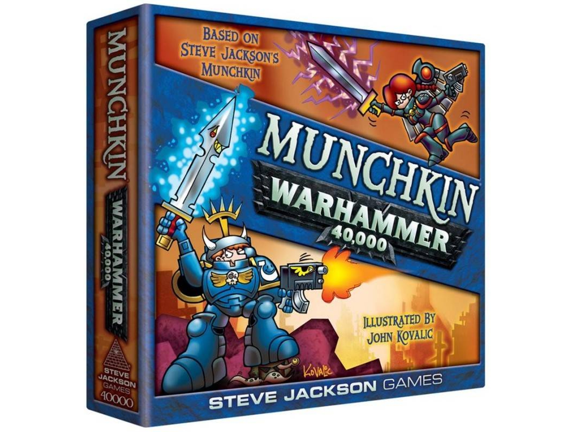 Juego de Mesa STEVE JACKSON GAMES Munchkin Warhammer 40K (Inglés - Edad Mínima: 8)