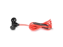 Auriculares Digitales Con Cable Me518 De 3,5 Mm Con Control De Volumen Para Teléfonos Android - Rojo