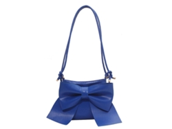 Bolso bandolera con cintas, bolso de viaje de gran capacidad, bolso mensajero, azul