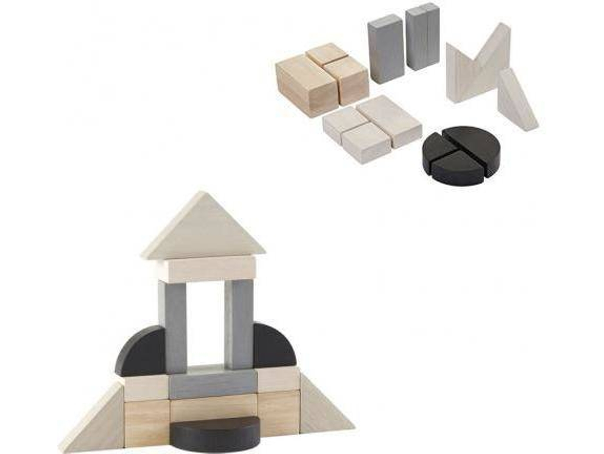 Blocs - Fracciones PLAN TOYS Madera