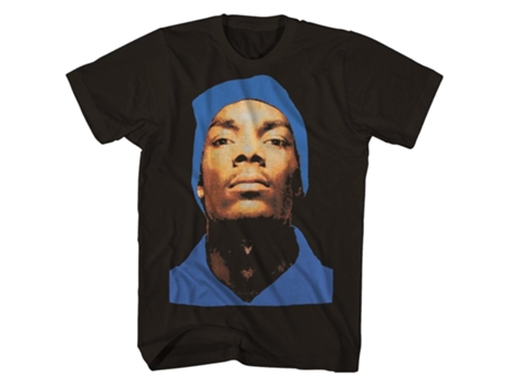 Camiseta ROCKINSTONE Snoop Dogg Clássica Doggy Dogg Gorro Foto (S)