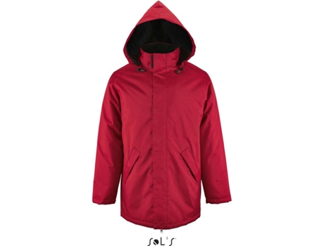 Abrigo Básico SOL'S Parka Sol'S Robyn Hombre (Talla: 3XL - Rojo)
