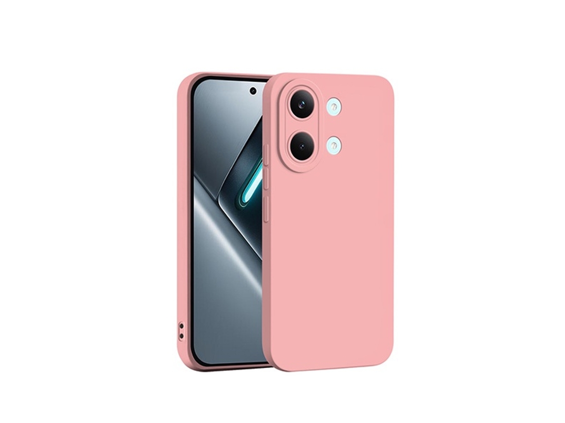 Capa Silicone Líquido Phonecare Para Xiaomi Poco X8 Pro Max 5g - Rosa