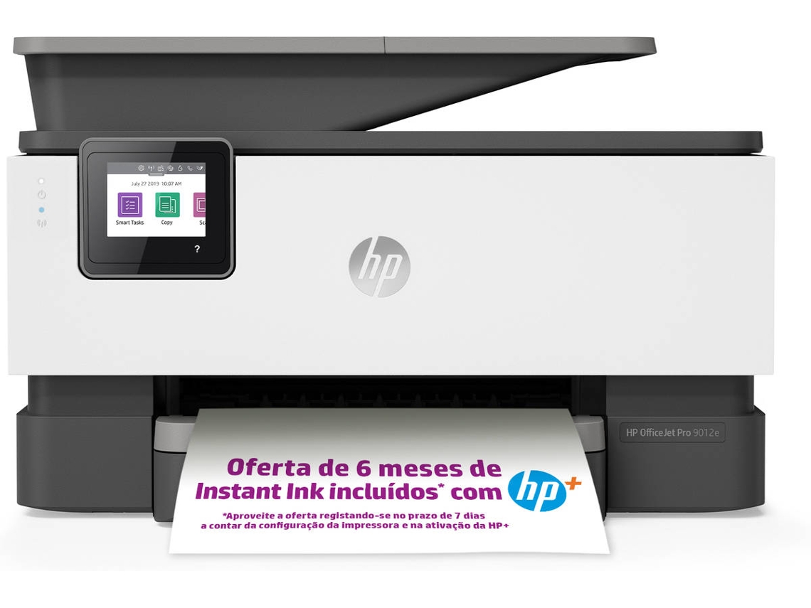 Impresora HP Officejet Pro 9012E ((Inyección de Tinta - Wi-Fi - Instant Ink)