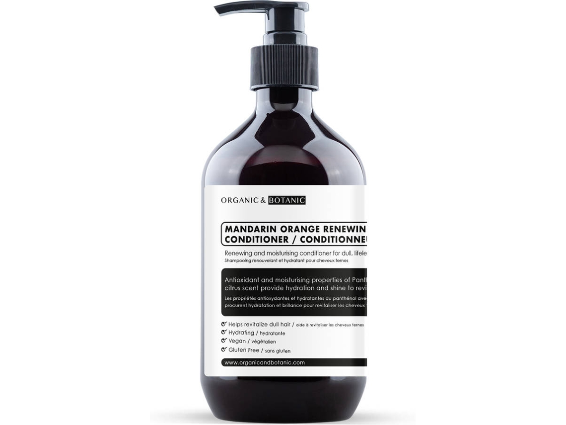 Acondicionador ORGANIC & BOTANIC Mandarin Orange Renewing (500 ml)