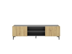 Mueble de TV DEKIT Astral (Blanco - Melamina - 45 x 161 x 35 cm)