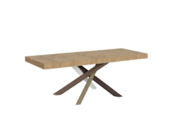 Mesa extensible 90x180/284 cm Volantis Premium Roble Natural estructura multicolor 4/C ITAMOBY