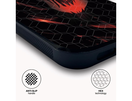 Funda Móvil Oficial Athletic Club para iPhone 13 Pro PHONECASES3D Piel Sintética Negro