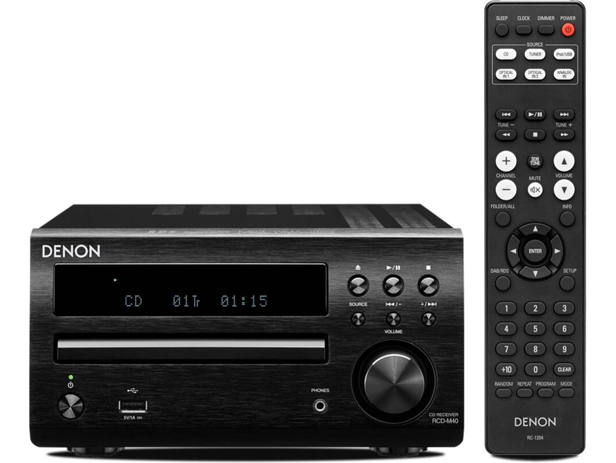 Receptor estéreo DENON RCD-M40