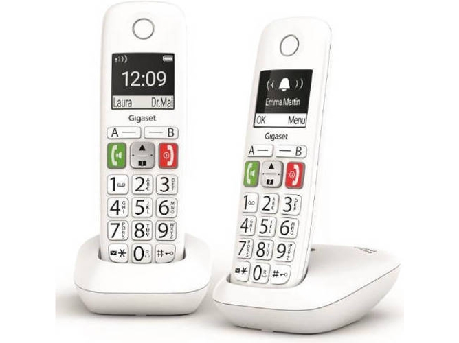 Telefóno GIGASET E290 Blanco