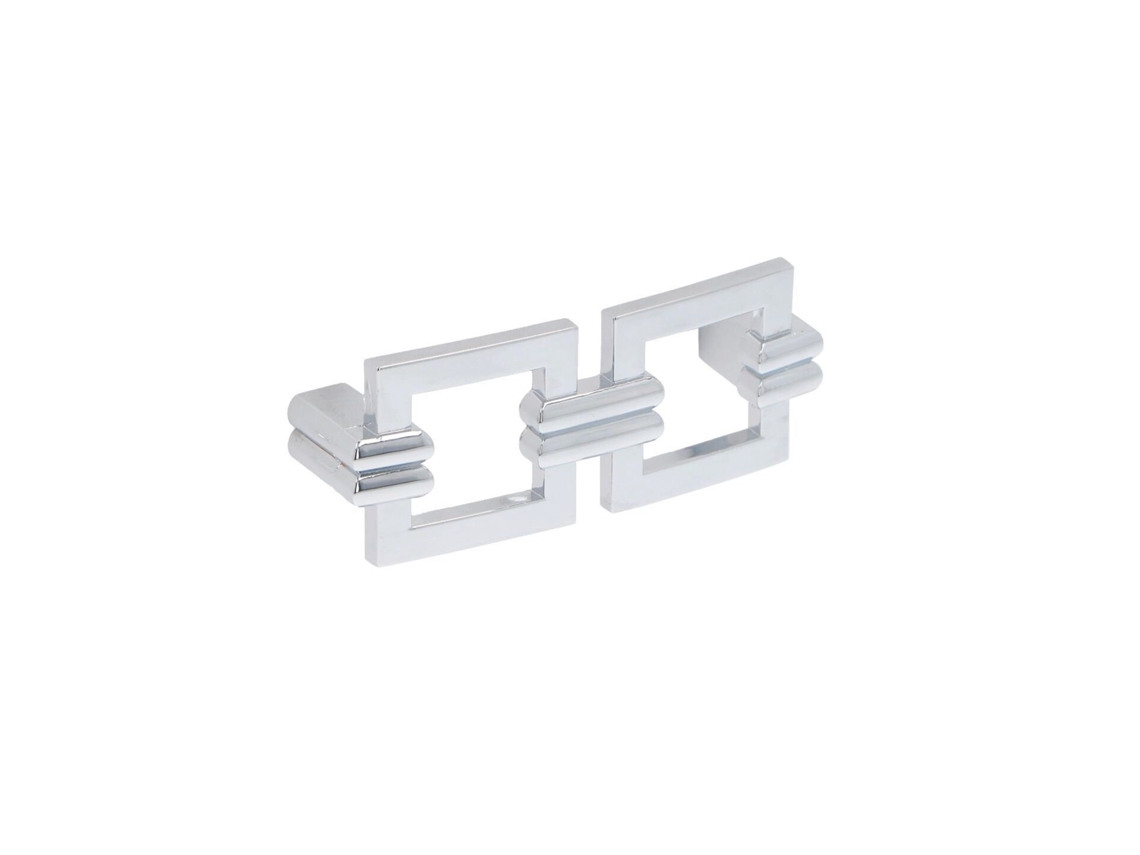 Tirador Para Mueble De Zamac Distancia Entre Ejes 64mm Cromo Pulido Lote De 6