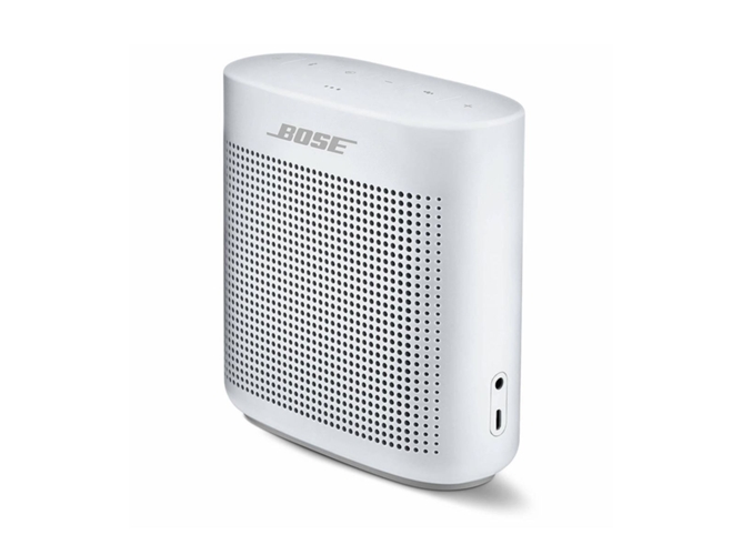 Altavoz Bluetooth BOSE Soundlink Color Serie II (Blanco - Alcance: 9 m - Autonomía: 8 h) — Bluetooth | Impermeable | Autonomía: hasta 8 h
