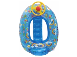 Coche inflable para niños con soporte para piernas azul Aremar Bestway
