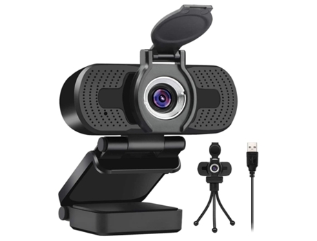 Cámara web Full Hd de 1080P para ordenador portátil, Mac, cámara de escritorio para videollamadas, conferencias, cámara web Pro Stream con enchufe ...