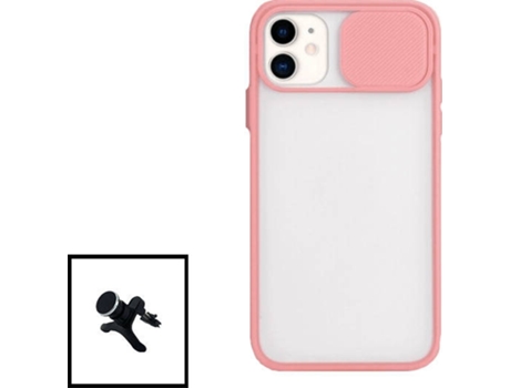 Kit Carcasa Slide Window iPhone SE 2022 PHONECARE Rosa