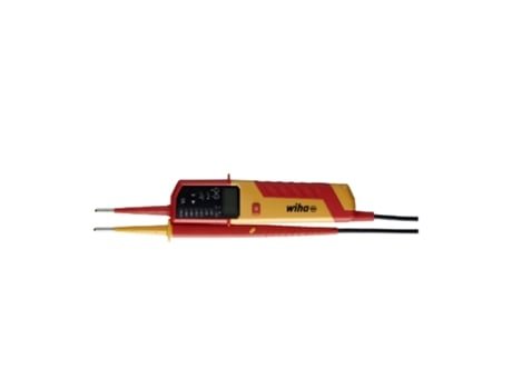 WIHA Comprobador de tensión y paso, 12-1.000 V CA, CAT IV incl. 2 pilas AAA (44319)