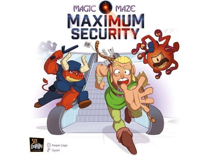 Juego de Mesa SIT DOWN Magic Maze: Maximum Security (Inglés - Edad Mínima: 8)
