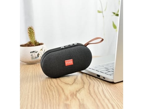 Mini Altavoz Bluetooth SLOWMOOSE T7 3D Negro[Gris]