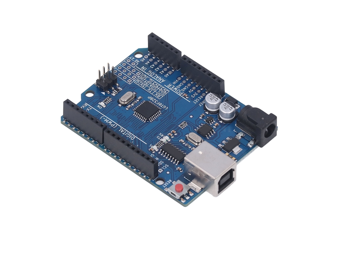 Placa de desarrollo del módulo de control Lgt8f3289 con componentes electrónicos integrados