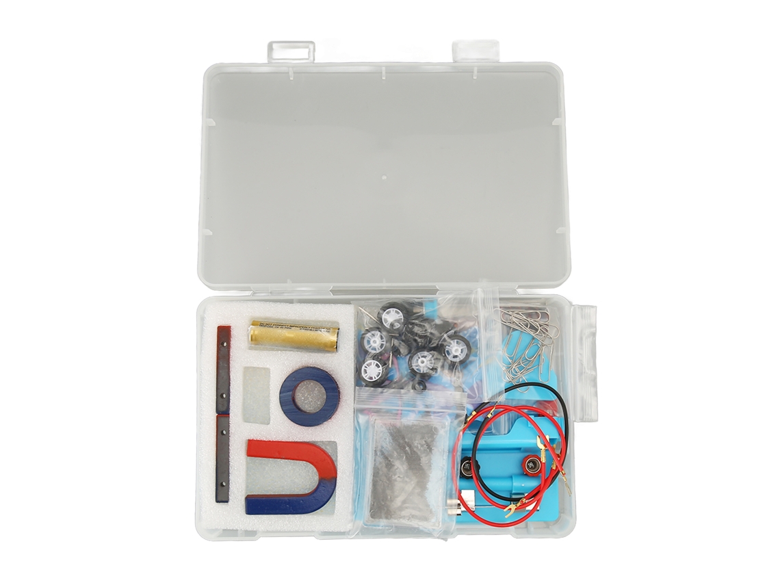 Kit De Experimentos Científicos De Magnetismo Para Niños: Juguete Educativo De Física Con Electroimán.