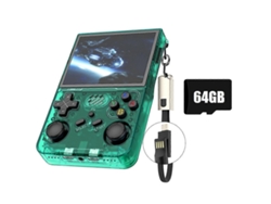 R36xx Retro Handheld Game Console 64g 20000games 3.5 Inch Screen Wifi Linux Portable Pocket Video P