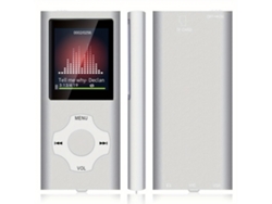 Reproductor MP3 Cuich Reproductor MP3/MP4 - Música, Vídeos, Fotos, Radio FM, Grabaciones - Con Auriculares 16 GB