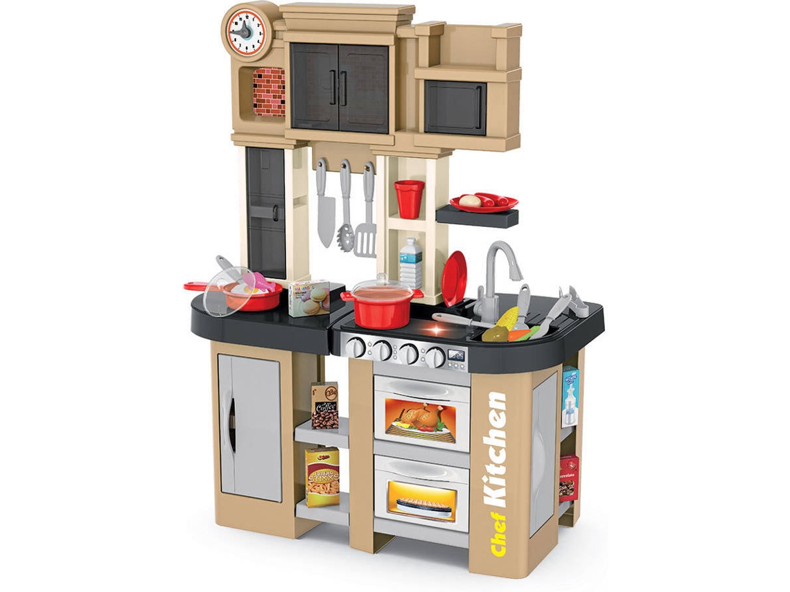 Set de Jugar GIROS Cocina Chef Premium 56 Piezas (Edad Mínima: 3 Años - 55 x 14,5 x 63 cm)