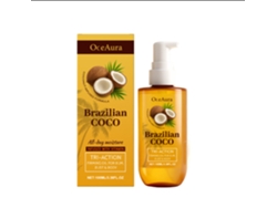 Hidratante de aceite de coco para piel y cabello