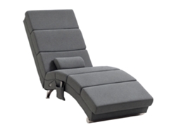 Sillón Masaje Reclinable Con Calefacción Y Mando, Gris