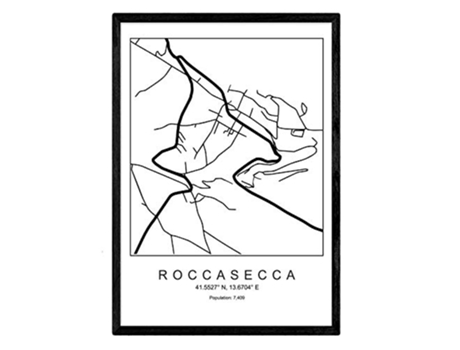 Lámina NACNIC Mapa Roccasecca (A3)