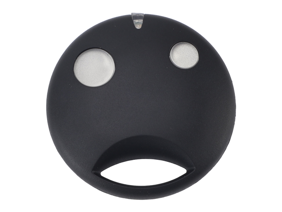 Mando a distancia Primerox para puertas de garaje, transmisión de 433,92 MHz, alcance de 50 m, 2 botones, compatible con puertas enrollables.