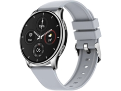 Reloj inteligente Yizhood 1.32 IP67 resistente al agua, color plateado