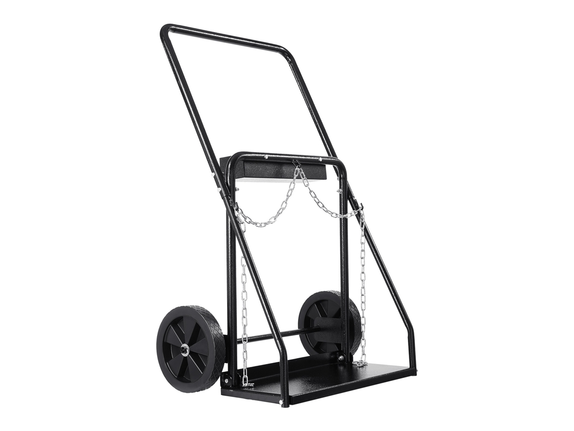 Carro de soldadura de doble cilindro con rueda maciza Succebuy, 500 x 720 x 1120 mm
