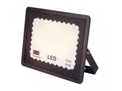 Fab 147490309 proyector circonio 30w 4000k negro 3000lm 120º 11 5x14x2 3 cm ip66 fabrilamp