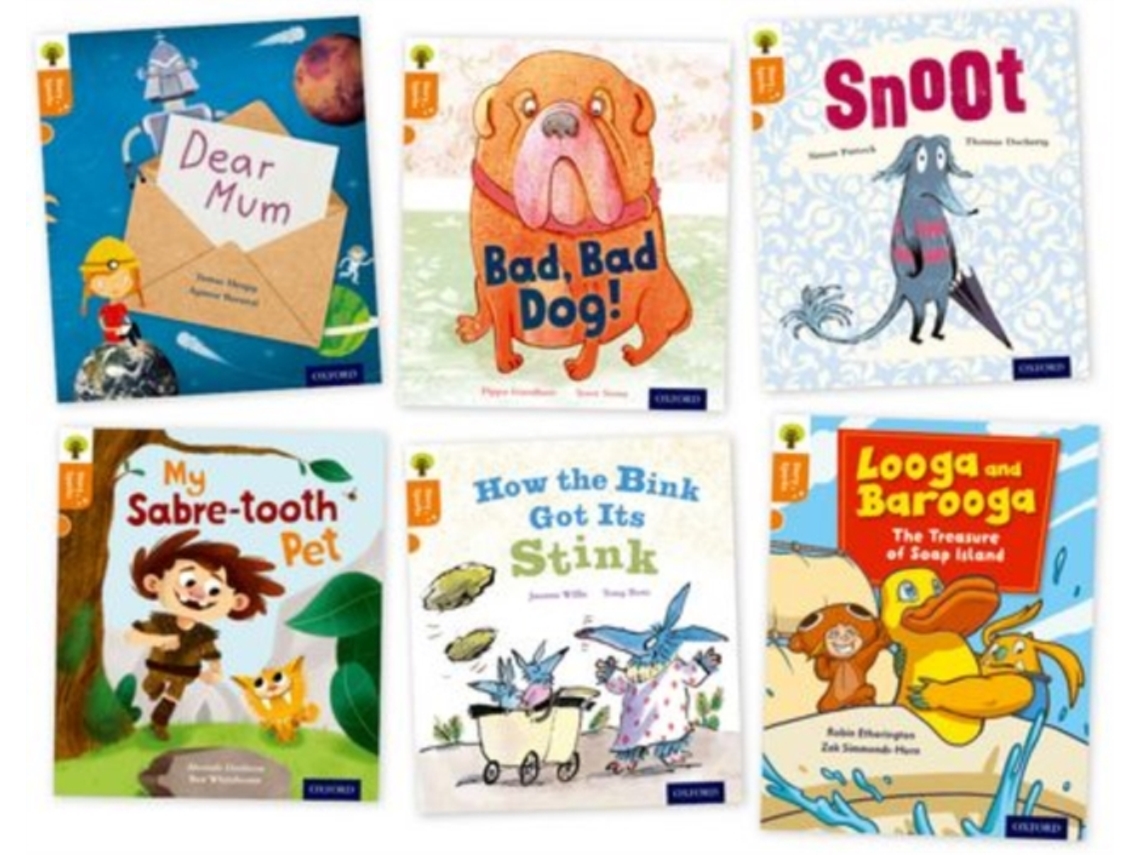 Oxford Reading Tree Story Sparks: Oxford Level 6: Mixed Pack of 6