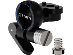 Adaptador Direccional Ajustable De 1/4" Para Cámaras Deportivas Y Equipos De Fotografía, Que Permite Ajustar La