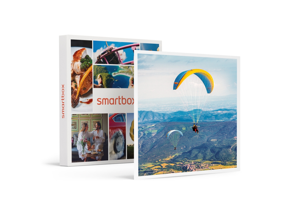 Caja Regalo SMARTBOX Sobrevolando Lleida: 1 vuelo en parapente biplaza acrobático de 1 hora y 30 min