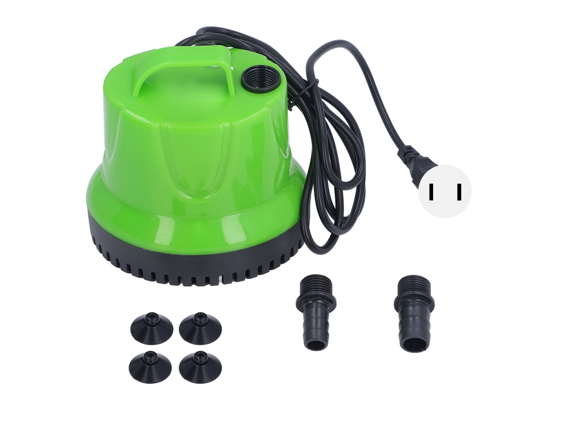 Bomba de agua sumergible de 1189 GPH, 100 W, diseño silencioso para acuario, fuente, jardín, enchufe estadounidense de 110 V.