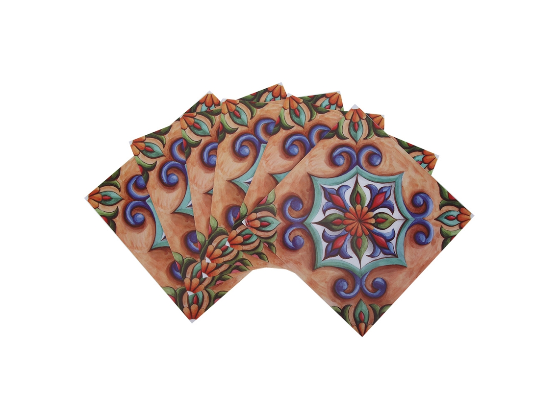 2026-6pcs Pegatinas De Piso De Pvc Autoadhesivo Para Baño Cocina Pared Escalera