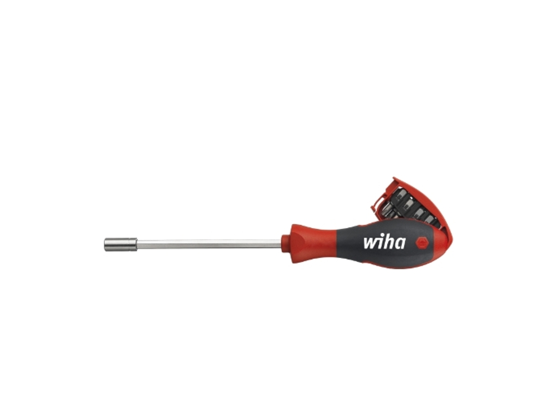 WIHA Destornillador con cargador magnético TORX® con 8 bits, de 1/4" (32902)