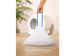 Bolsas Para Arena De Gato, Con Cierre De Cordón, Paquete De 20 Unidades, Ergonómicas, Para Uso Diario.