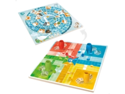 Juego Colectivo CB GAMES Parchís y oca de madera (Edad Mínima: 4 años)