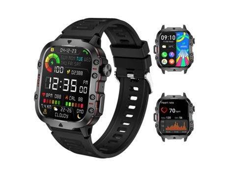 Smartwatch Qx11 Android e Ios-Preto