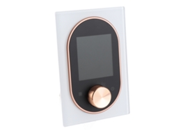 Termostato inteligente Primerox, programable con Wi-Fi y pantalla táctil para calefacción eléctrica residencial.