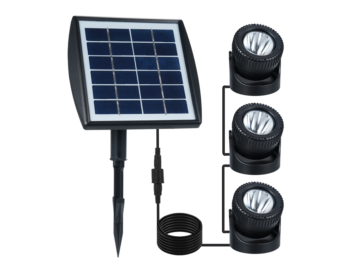 Rebe-luz Solar Submarina Para Estanque Con 3 Niveles De Brillo Ajustable, Bombilla Decorativa Exterior Impermeable Para Piscina Jardín Patio Fuente