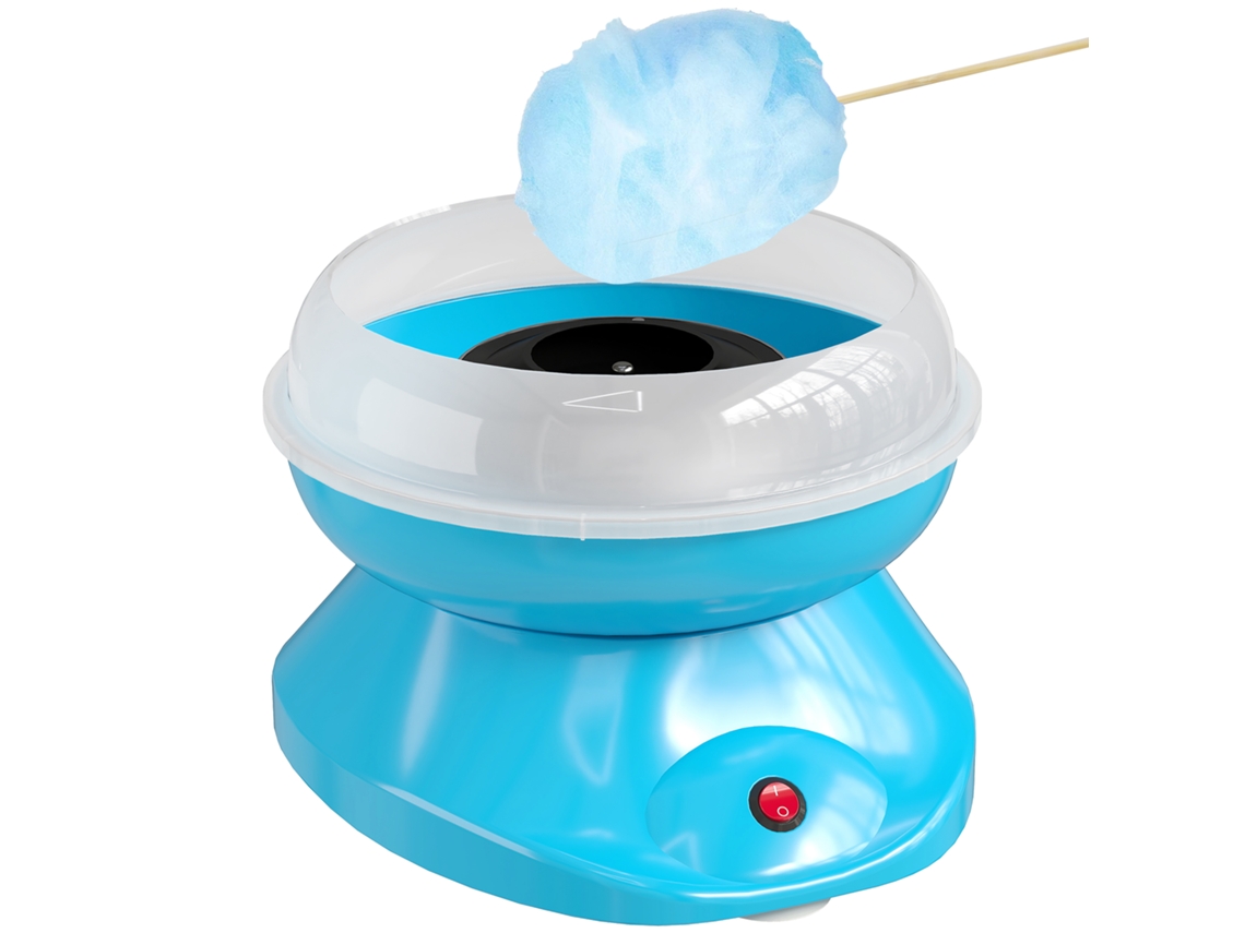 Máquina de algodón de azúcar AQUAFORGE, doméstica, 450W, 27x26x18cm, azul