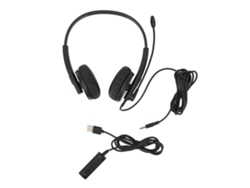 Fone De Ouvido Usb Xd1000 Com Microfone Redução De Ruído Para Call Center Serviço Ao Cliente Skype Webinar