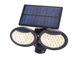 Lámpara De Pared Solar Exterior Con Sensor De Movimiento 56 Led Impermeable Ip65 Para Jardín Terraza Seguridad