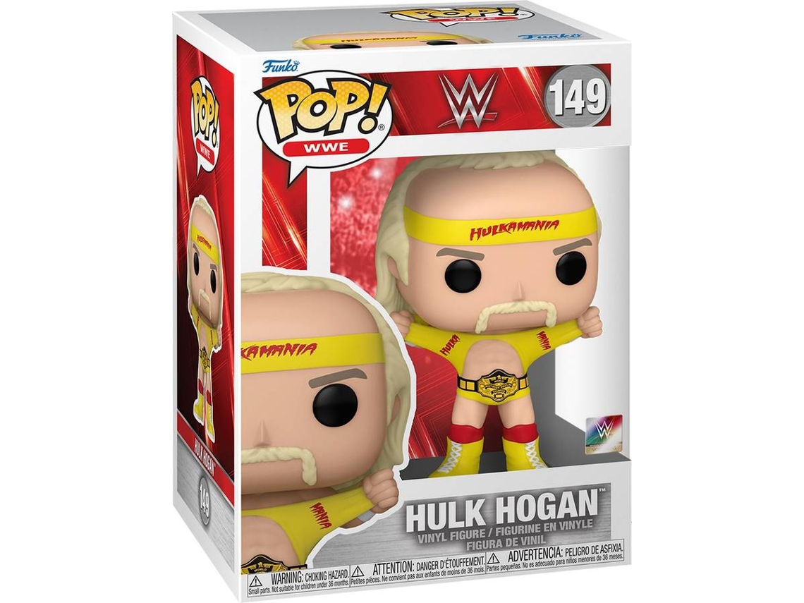 Figura FUNKO Pop! WWE: Hulkamania w/Belt